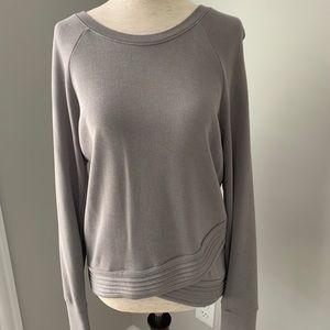 Athleta Serenity Criss Cross Sweatshirt XS